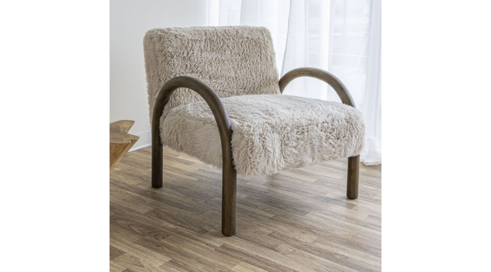 Eros Chair - Shaggy Sand - Image 3