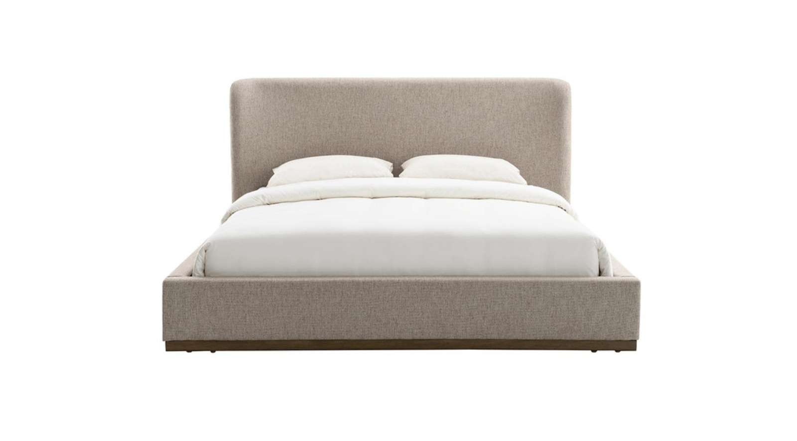 Faye King Bed Short - Perfect Taupe