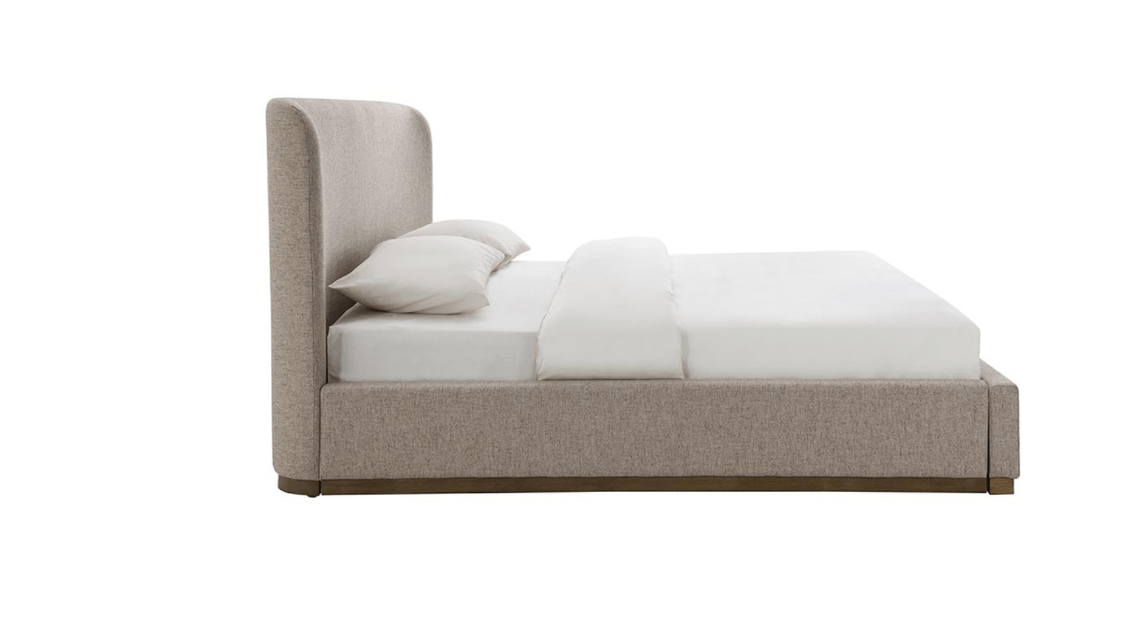 Faye King Bed Short - Perfect Taupe - Image 4