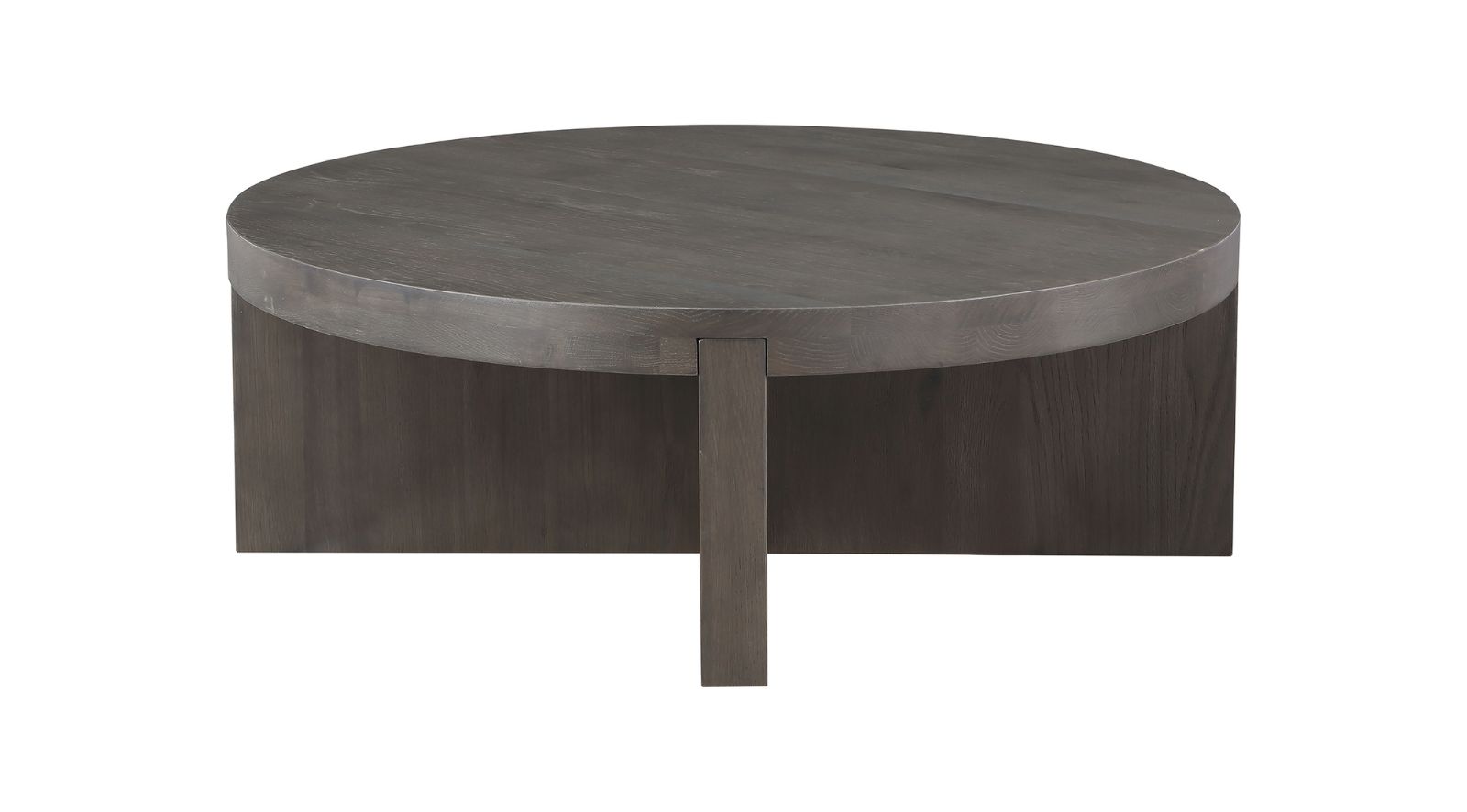 Folke Round Coffee Table- Dark Brown - Image 6