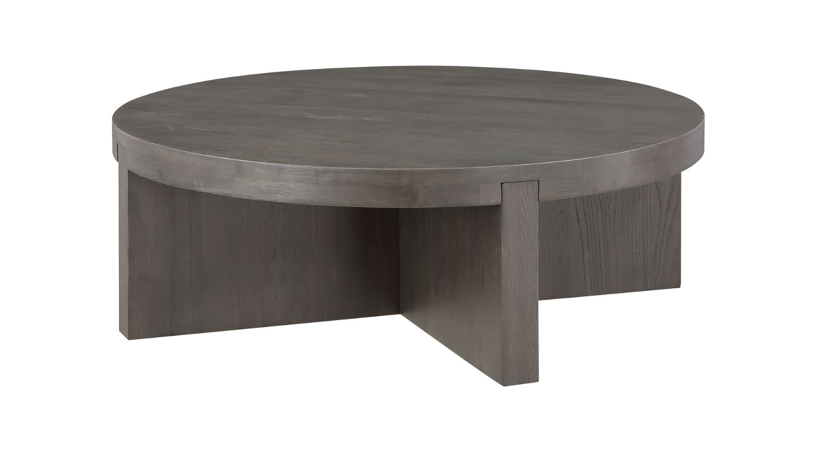Folke Round Coffee Table- Dark Brown - Image 3