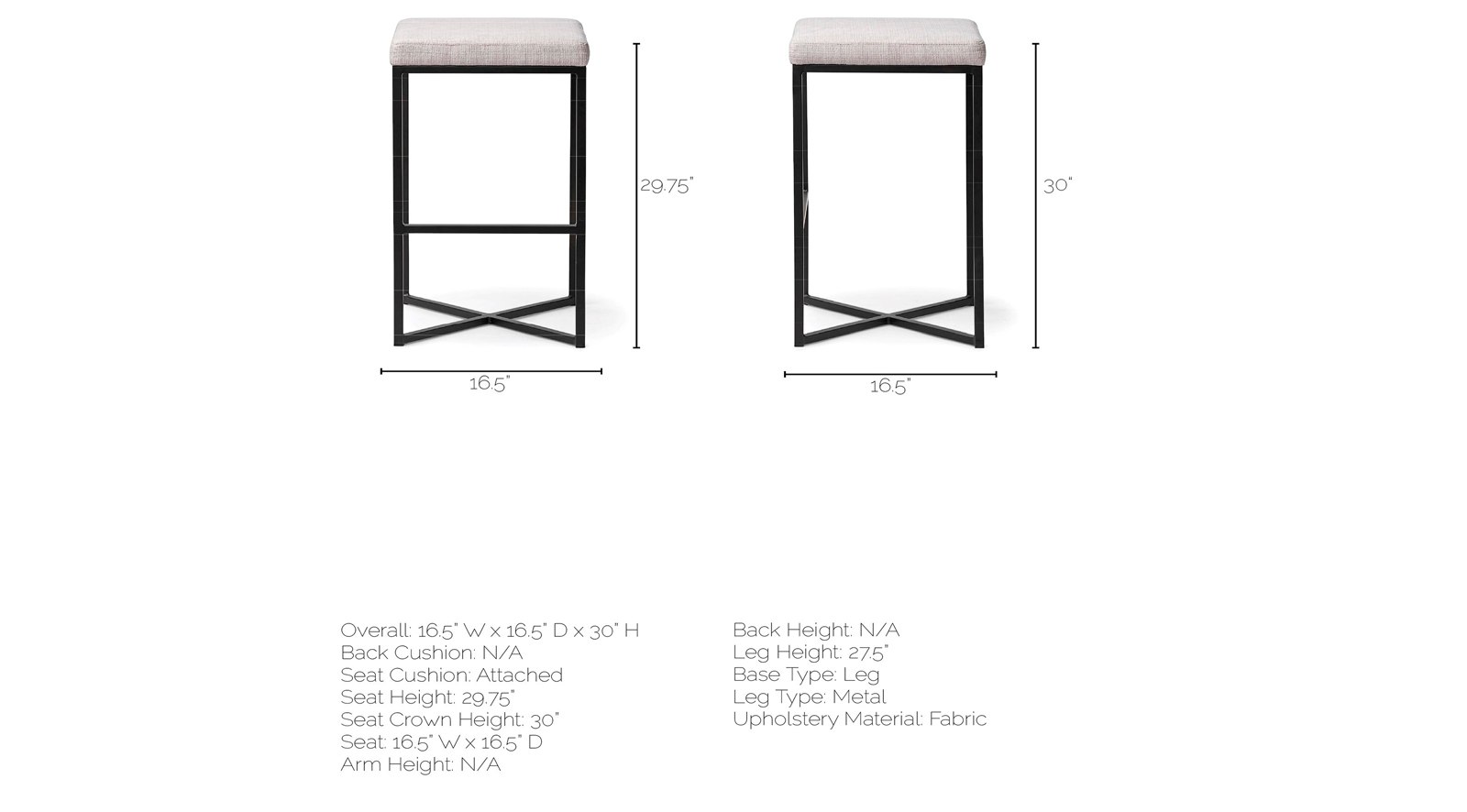 Frodo Bar Stool - Image 10