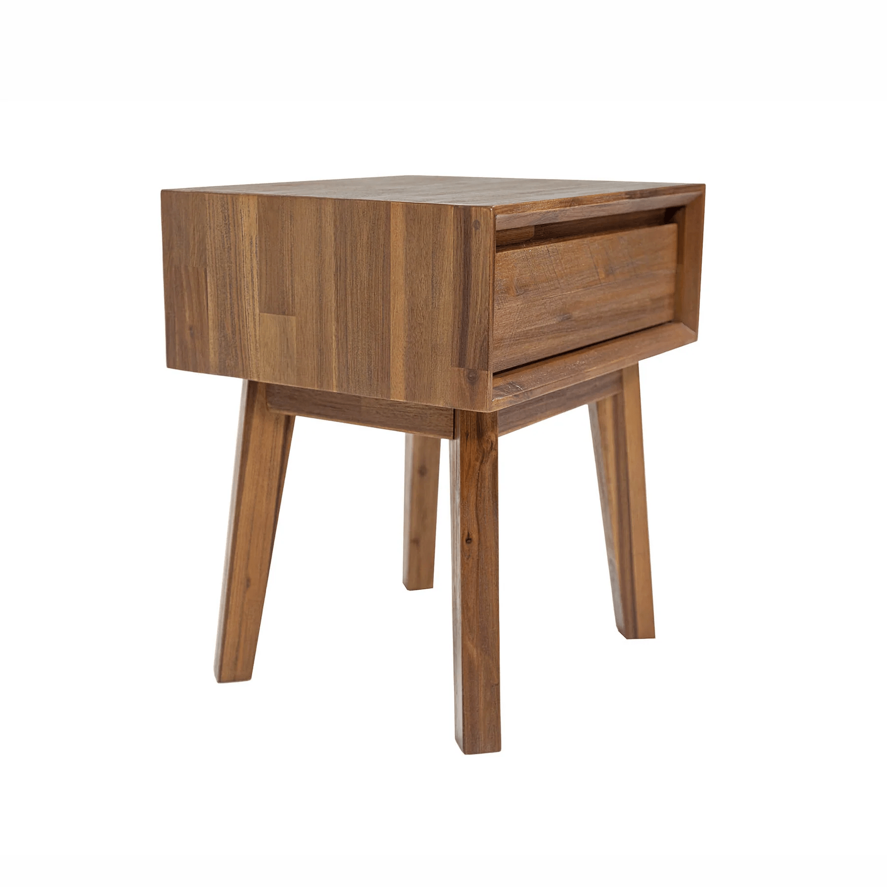 Gianni 1D nightstand- Warm Pecan - Image 4