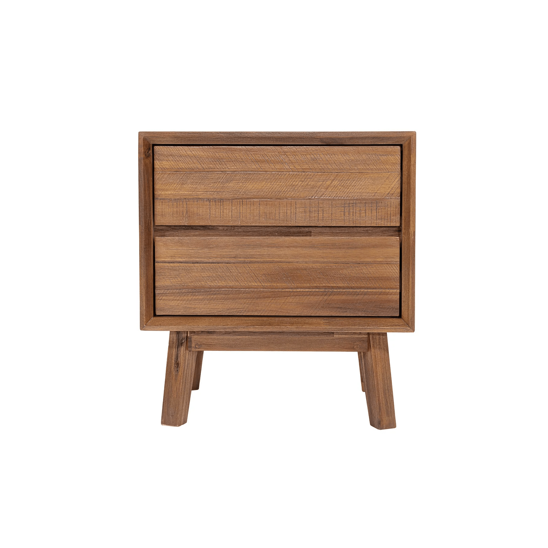 Gianni 2D Nightstand- Warm Pecan - Image 2