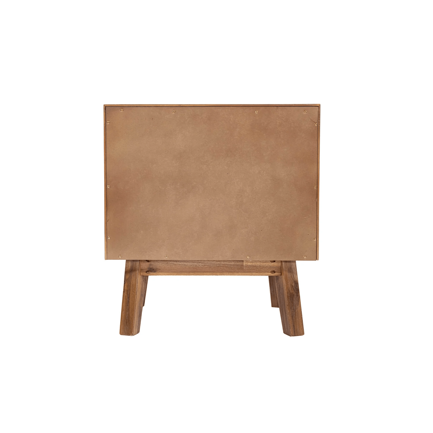 Gianni 2D Nightstand- Warm Pecan - Image 4