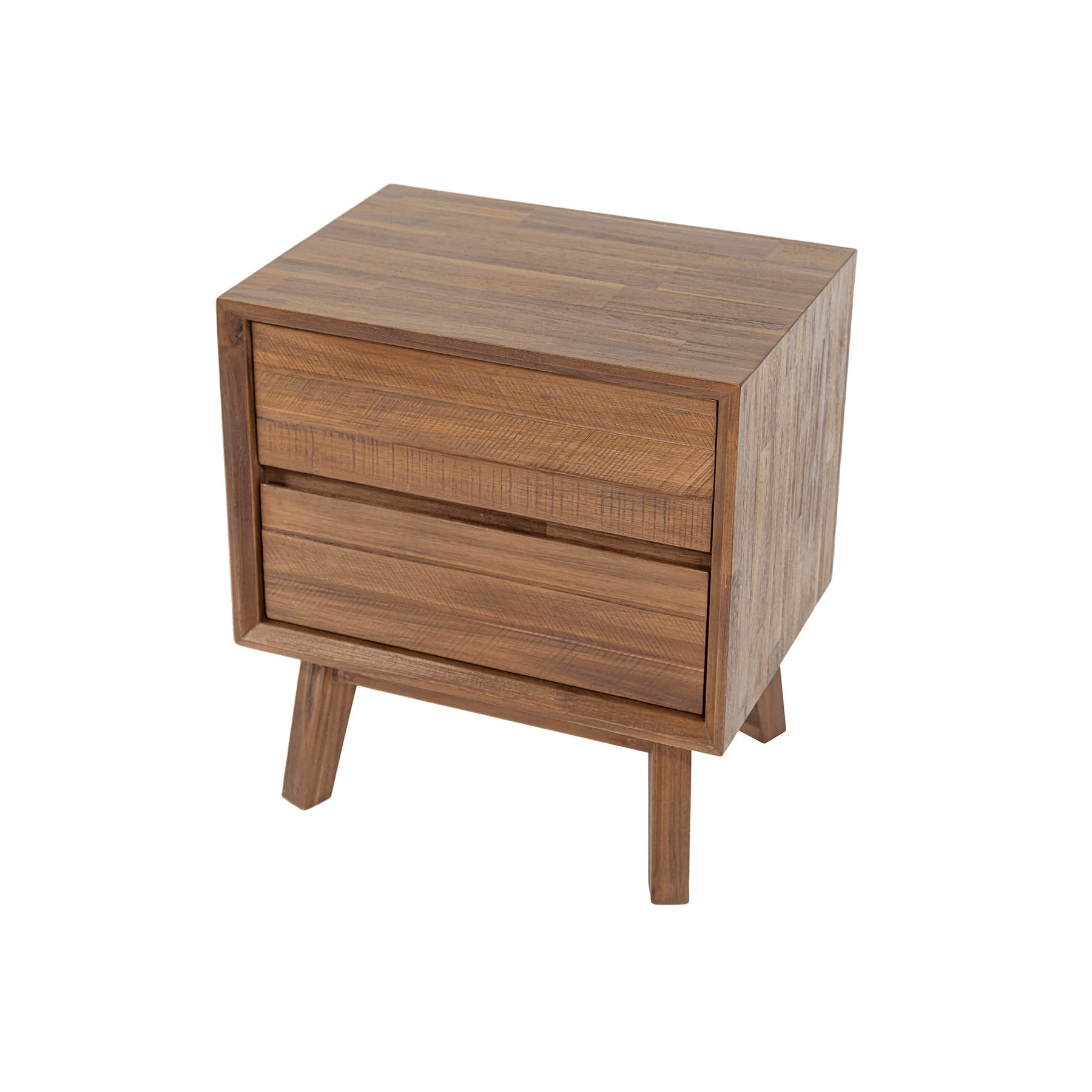 Gianni 2D Nightstand- Warm Pecan - Image 3