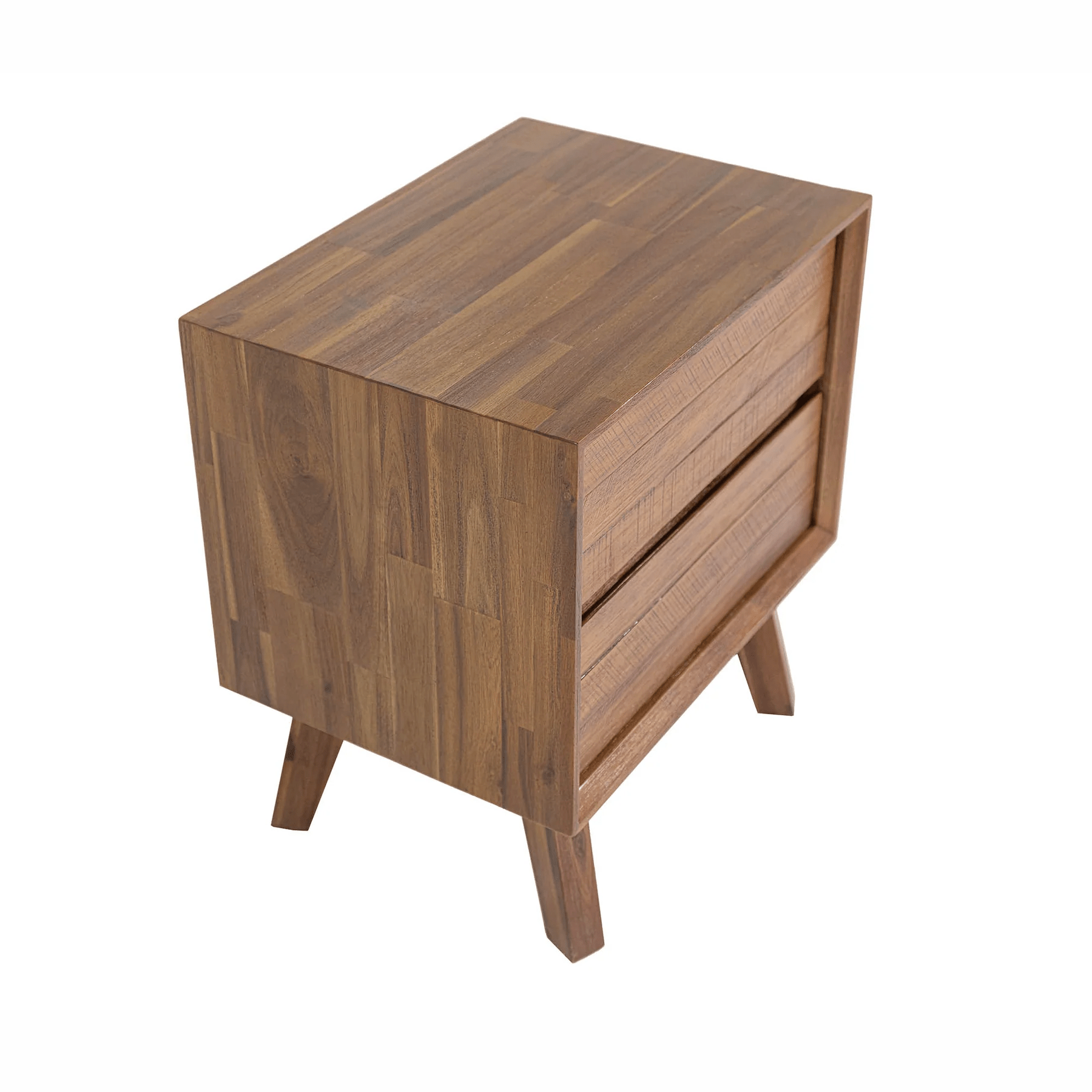 Gianni 2D Nightstand- Warm Pecan - Image 6