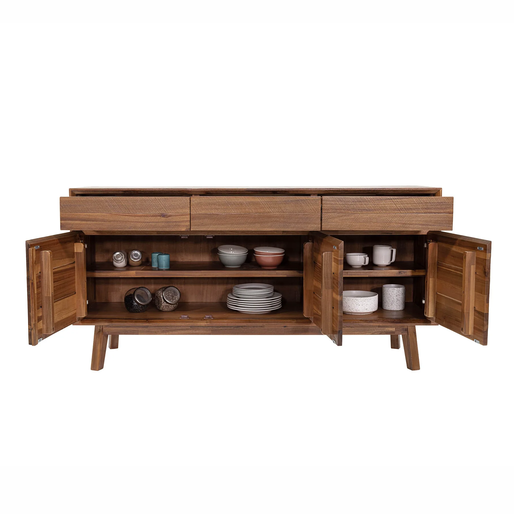 Gianni Sideboard- Warm Pecan - Image 7
