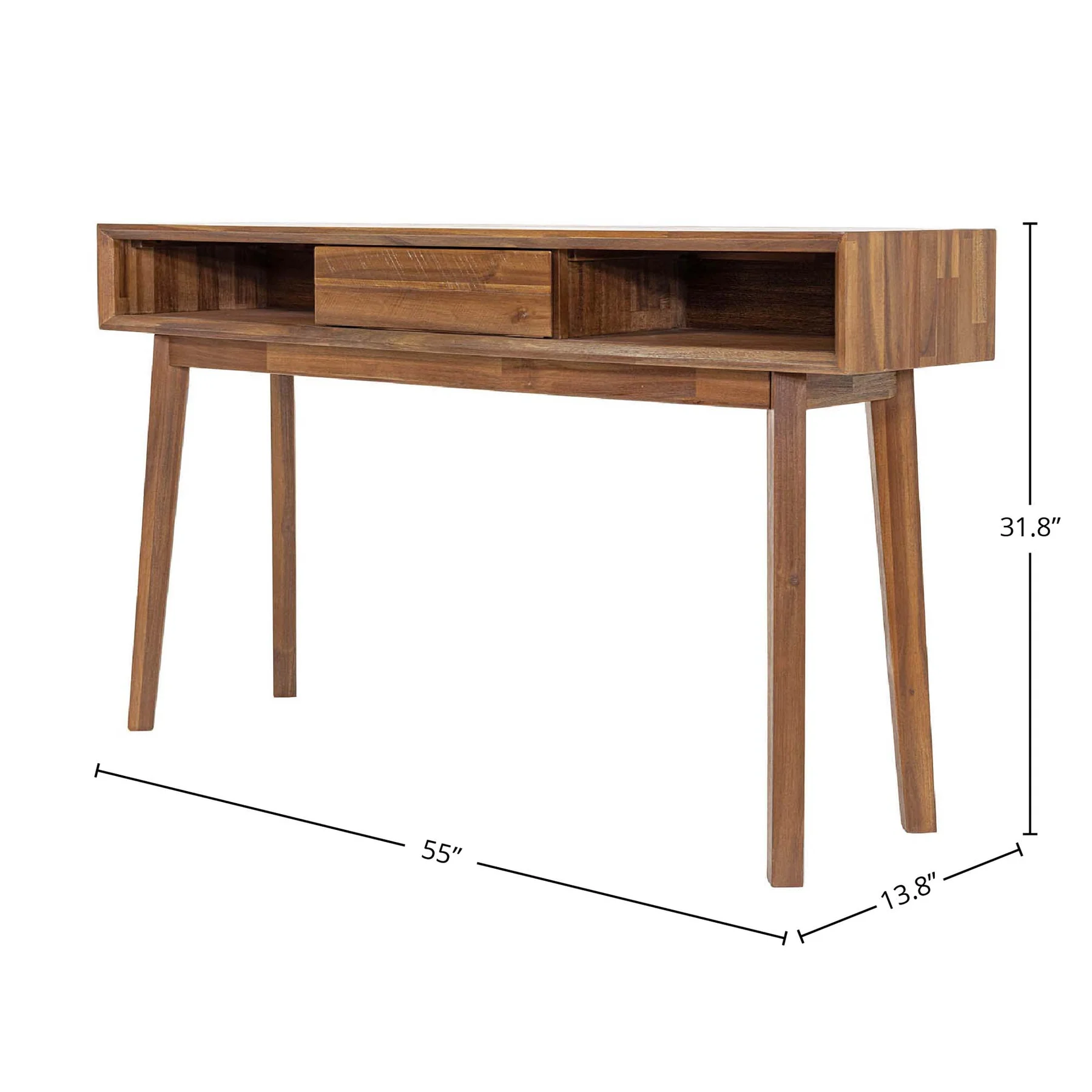 Gianni Console Table- Warm Pecan - Image 2