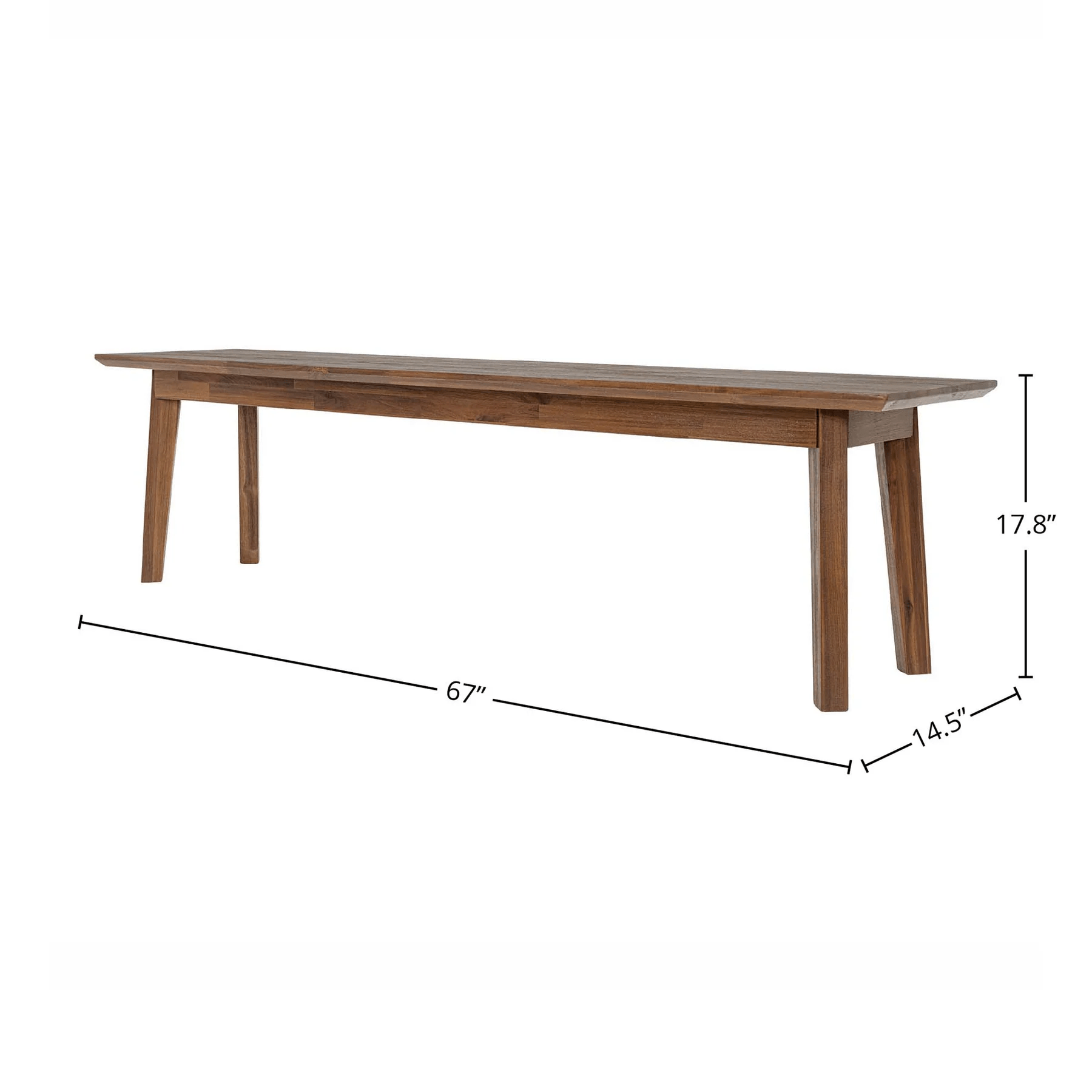 Gianni Bench- Warm Pecan - Image 3