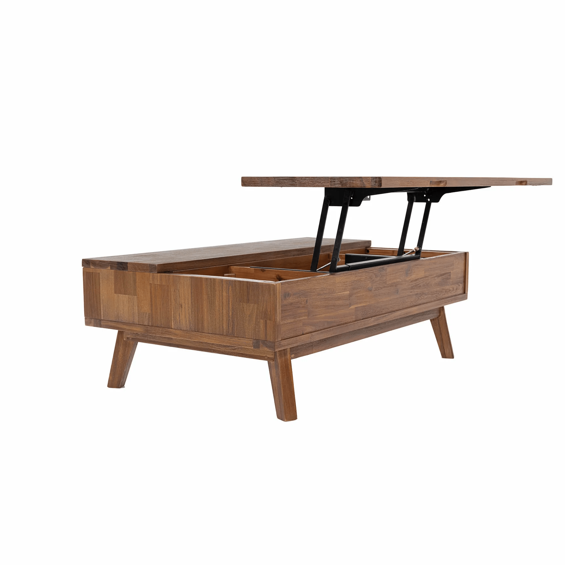 Gianni Coffee Table W/ Lift Top- Warm Pecan - Image 9