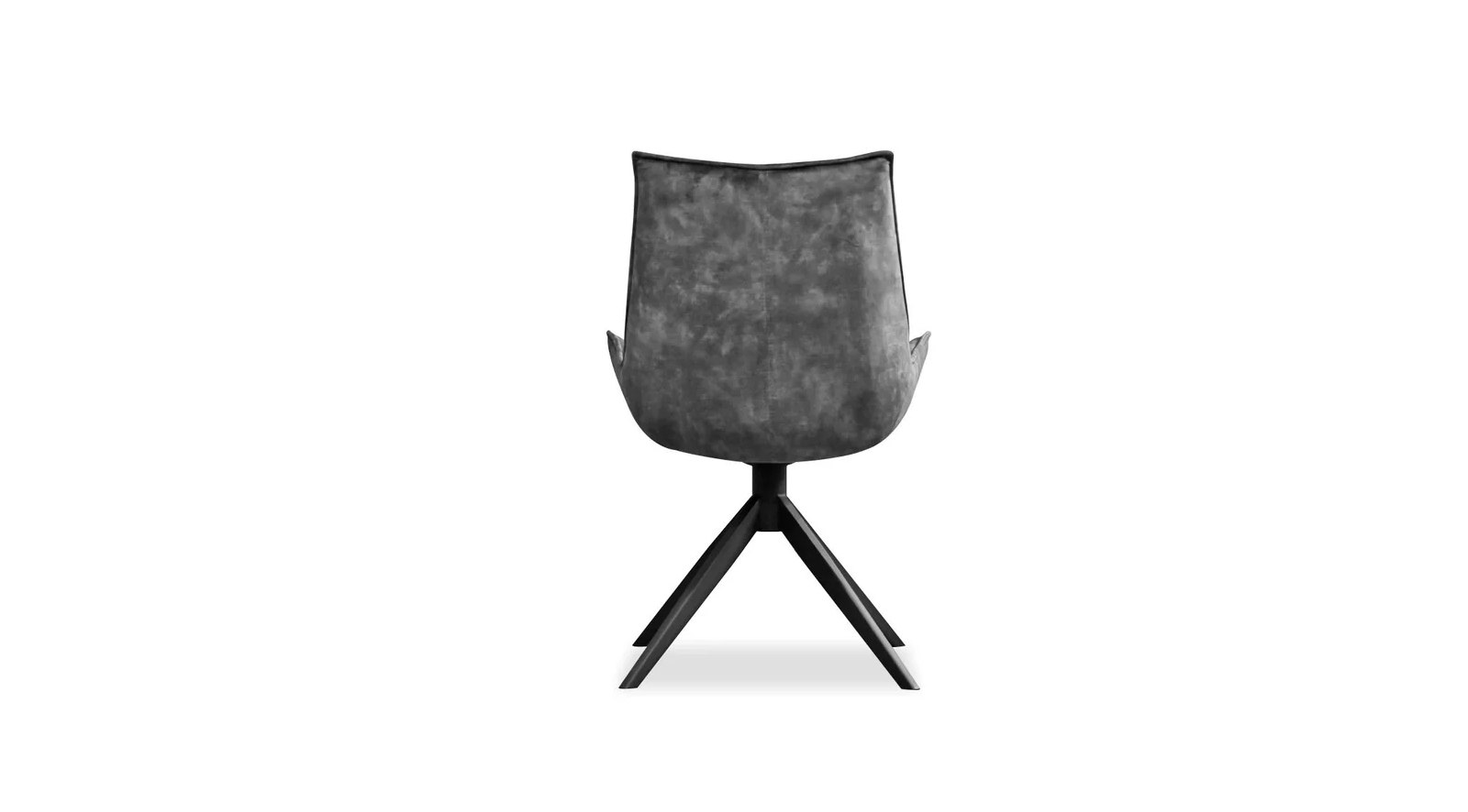 Giulia Swivel Dining Chair Anthracite - Image 2