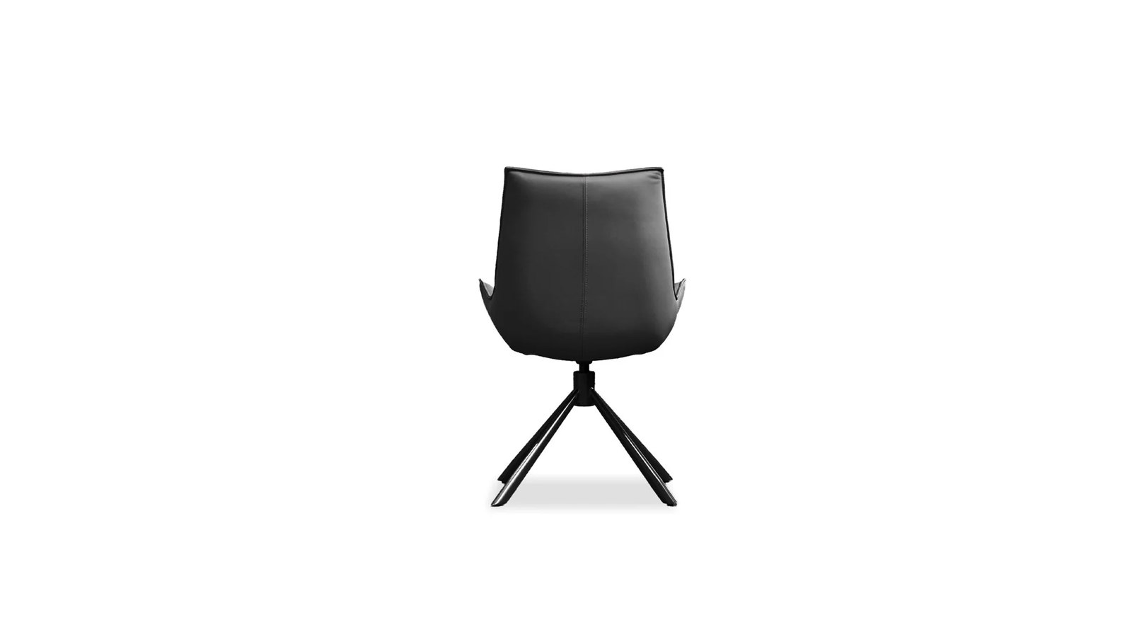 Sofia Swivel Dining Chair Black - Image 3