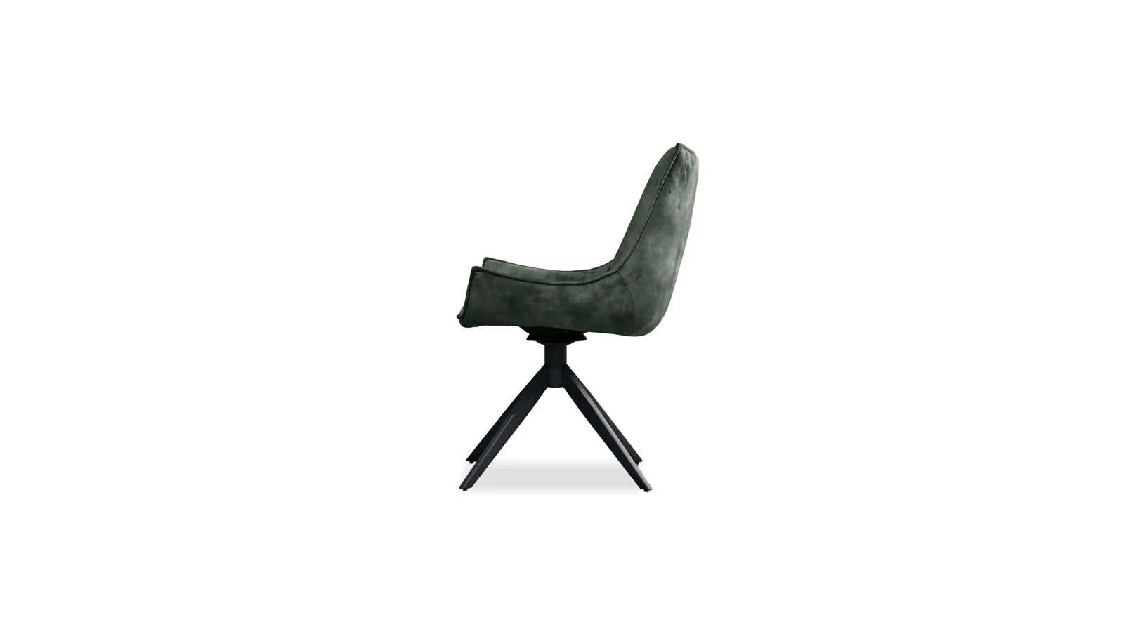 Giulia Swivel Dining Chair Green - Image 4