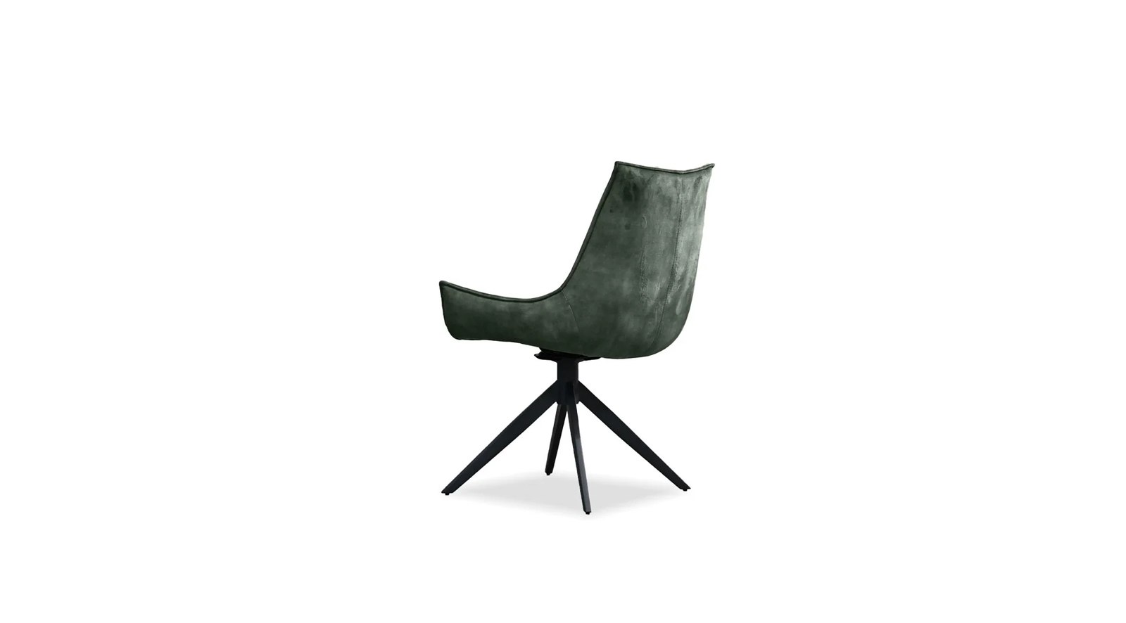 Giulia Swivel Dining Chair Green - Image 3