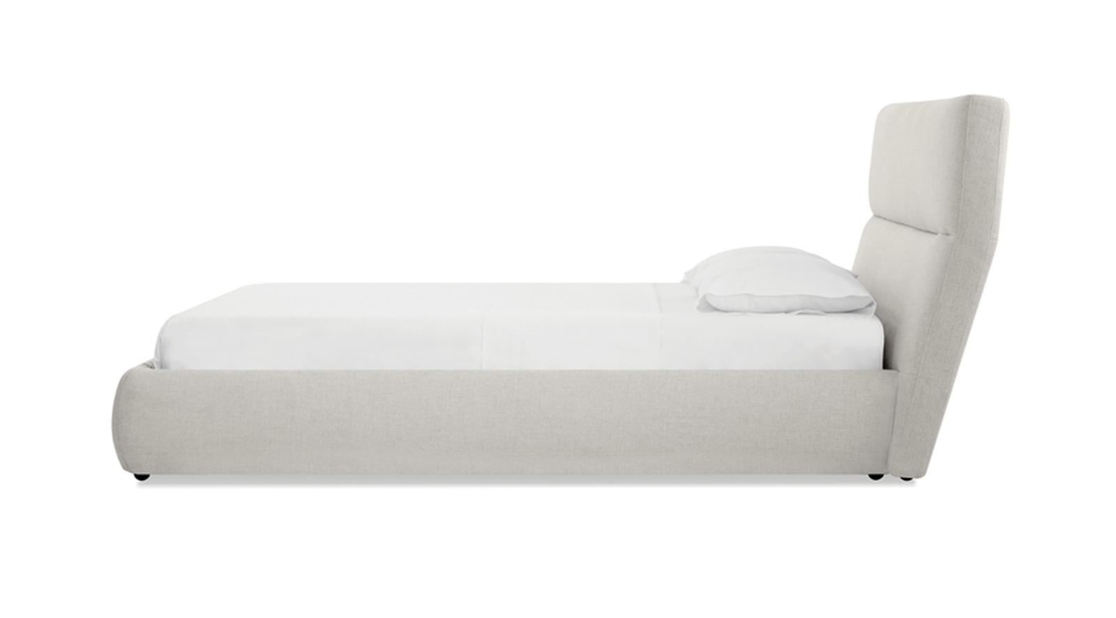 Stone Storage Bed Greige - Image 2