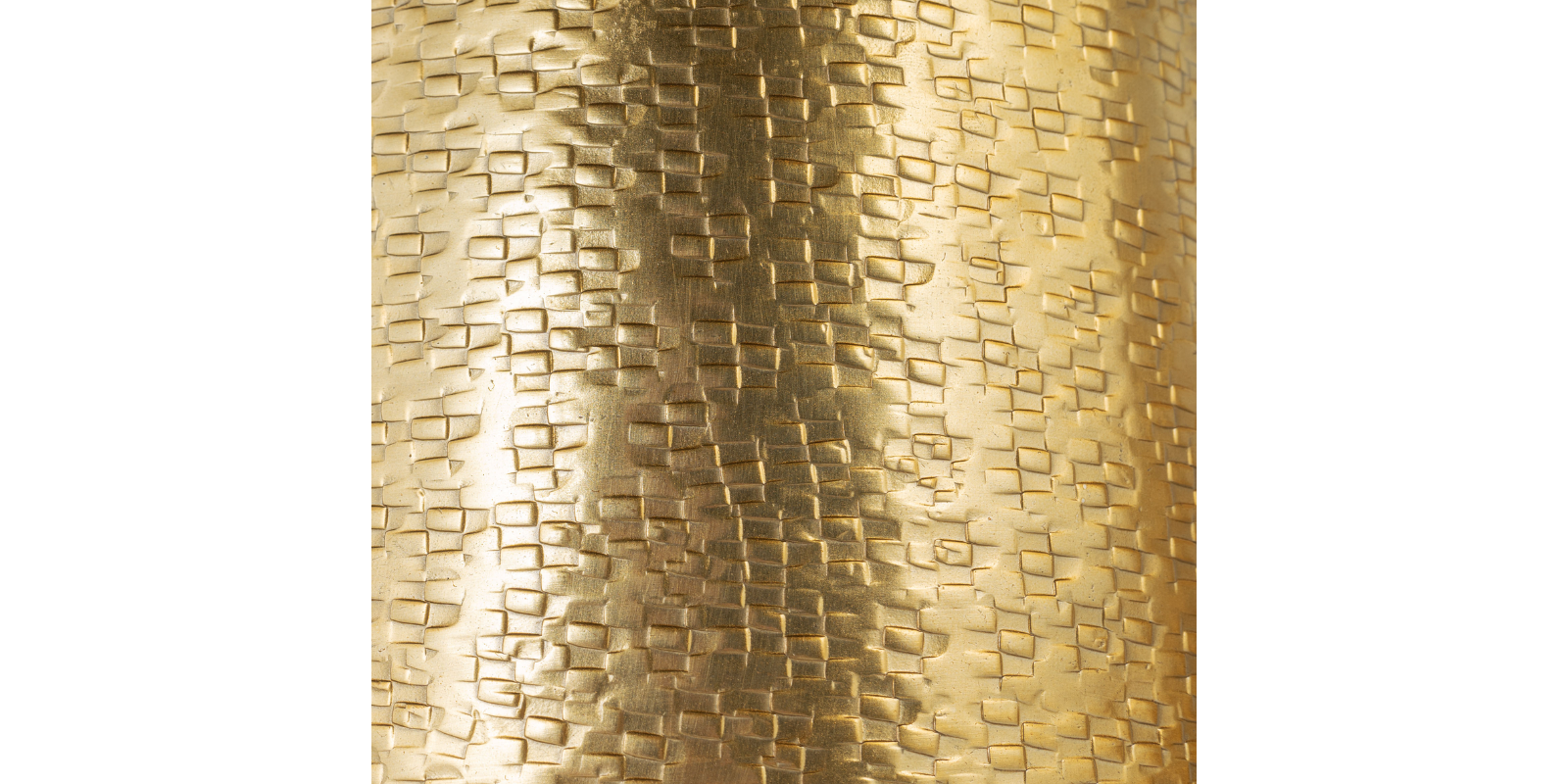 Gemma Metal Table Vase, Large Gold - Image 3