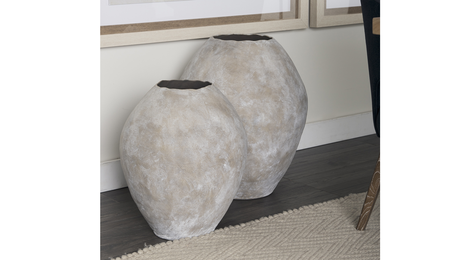 Gobi Tan Floor Vase Large - Image 8