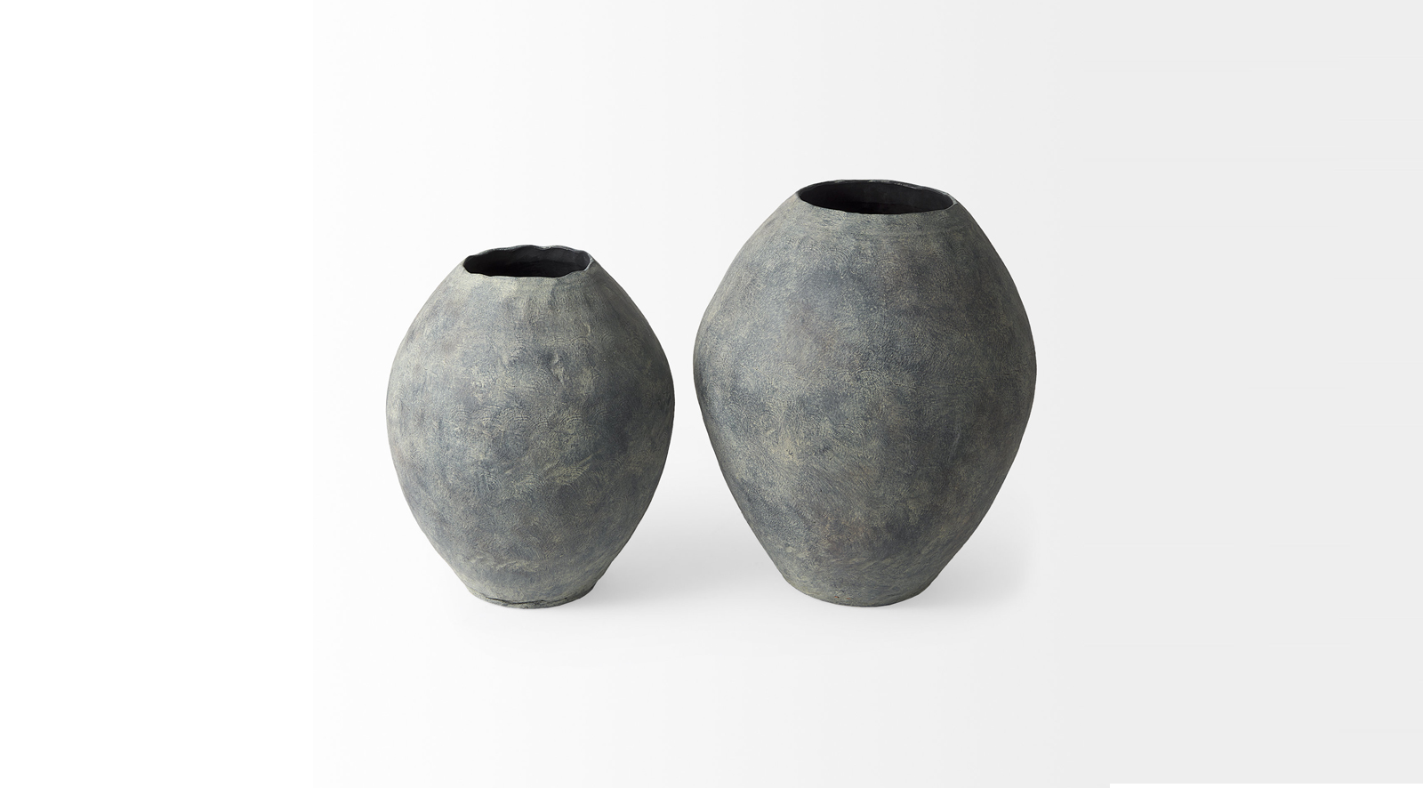 Gobi Gray Floor Vase Small - Image 2