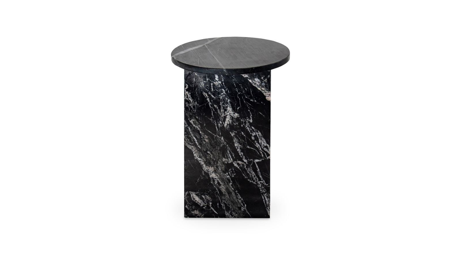 Grace Accent Table Black Marble - Image 8