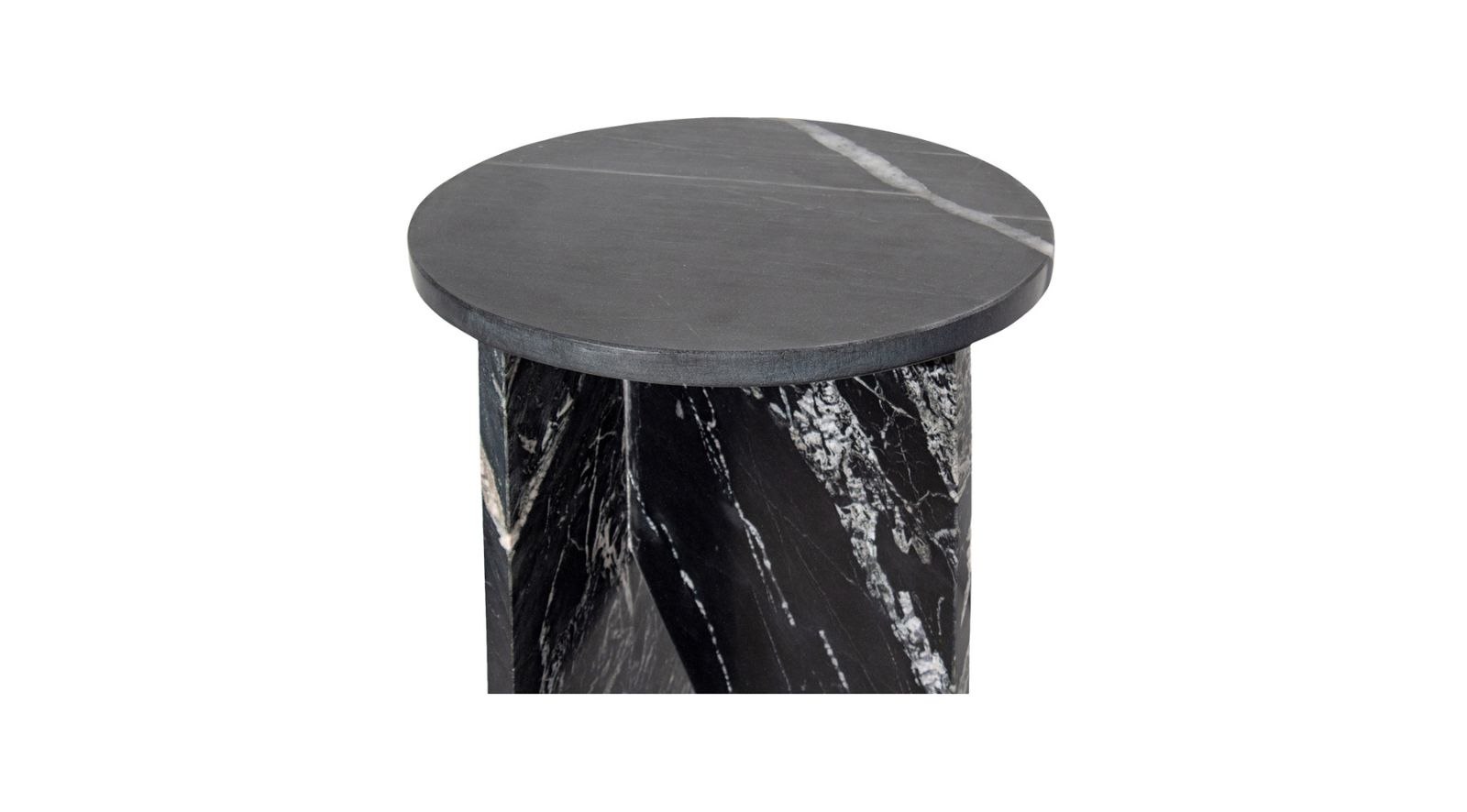 Grace Accent Table Black Marble - Image 6