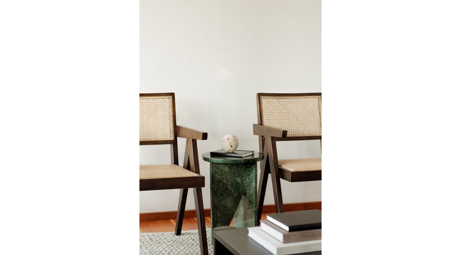 Grace Accent Table Green Marble - Image 4