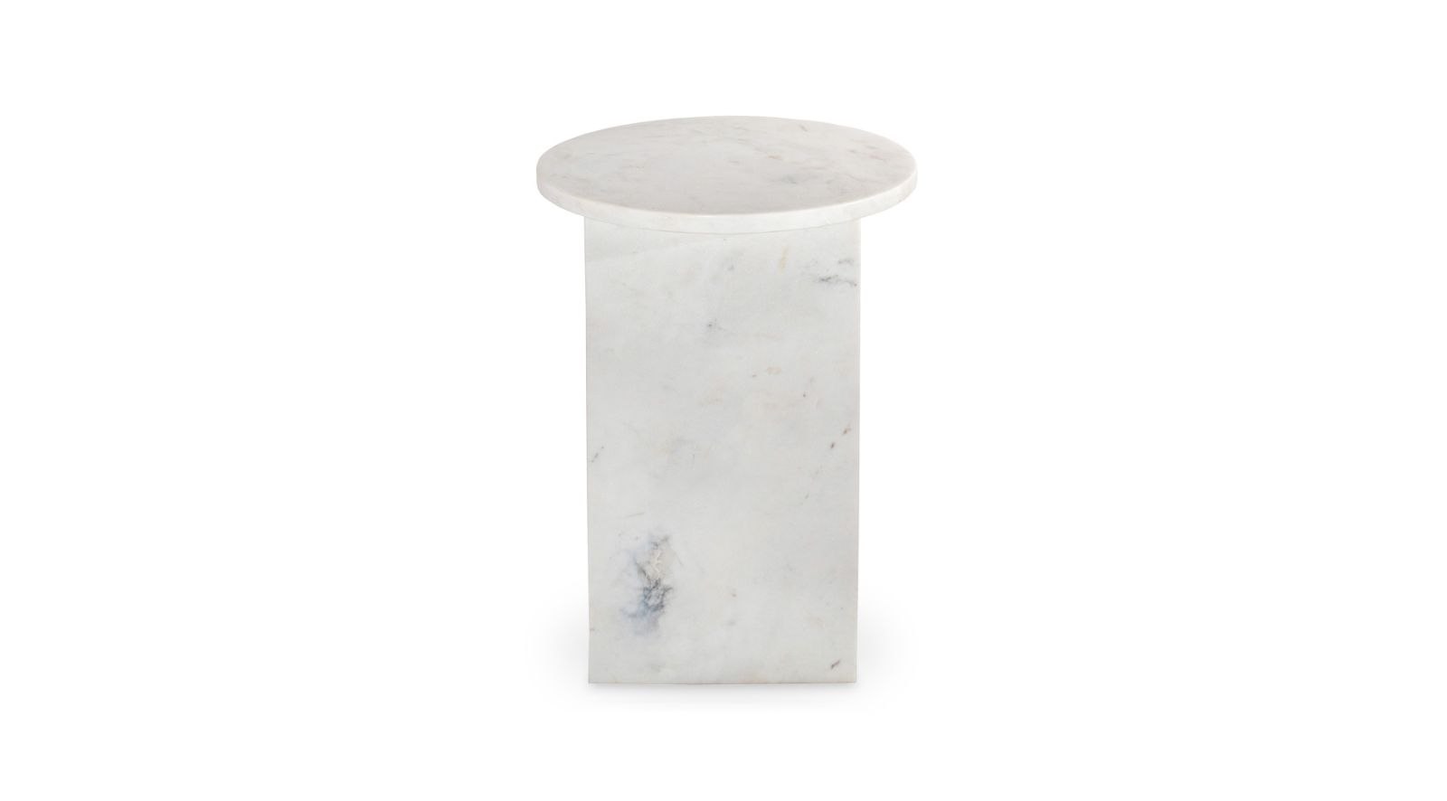 Grace Accent Table White Marble - Image 8