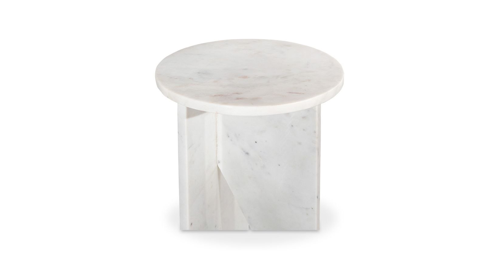 Grace Accent Table White Marble - Image 6