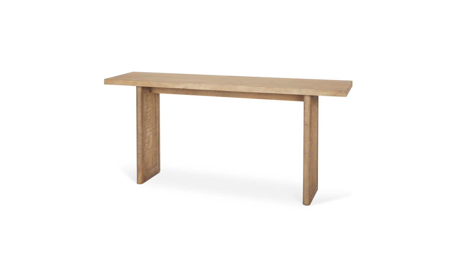 Grier Console Table-LIGHT BROWN