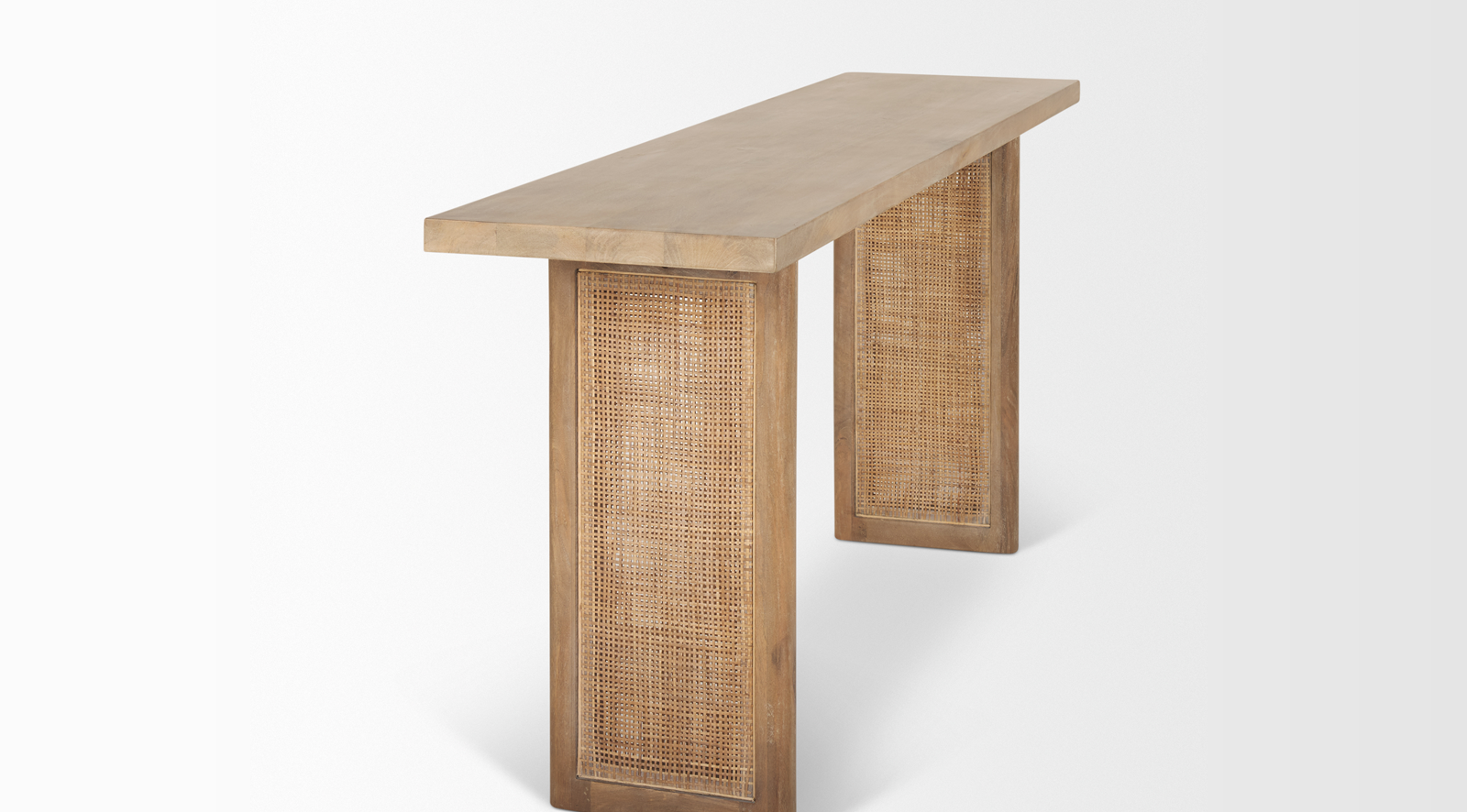 Grier Console Table-LIGHT BROWN - Image 8