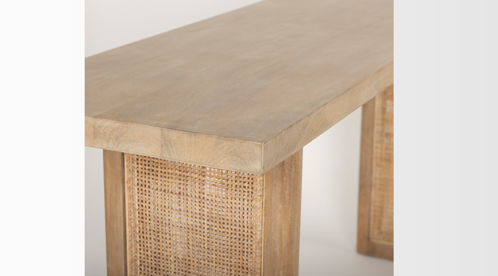 Grier Console Table-LIGHT BROWN - Image 7
