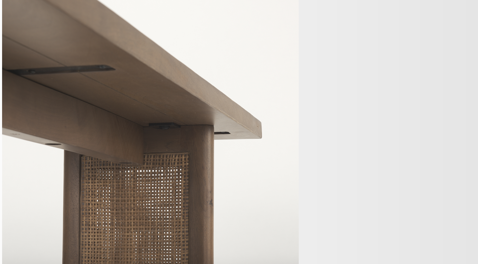 Grier Console Table-MEDIUM BROWN - Image 9