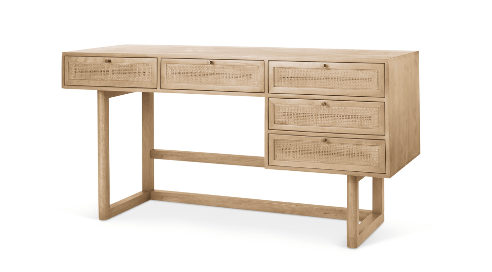 Grier- Light Brown Office Desk