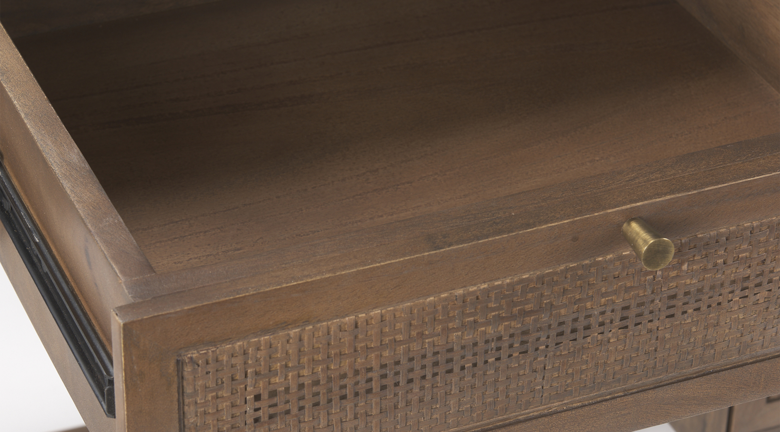 Grier- Medium Brown Office Desk - Image 2