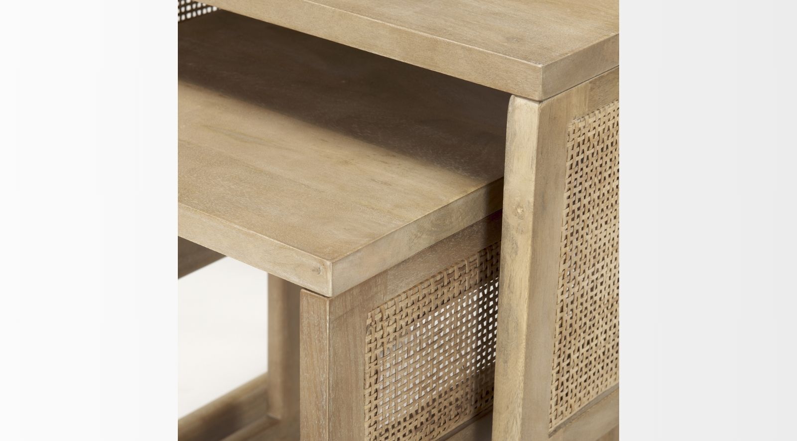 Grier Set of 2 Light Brown Accent table - Image 13