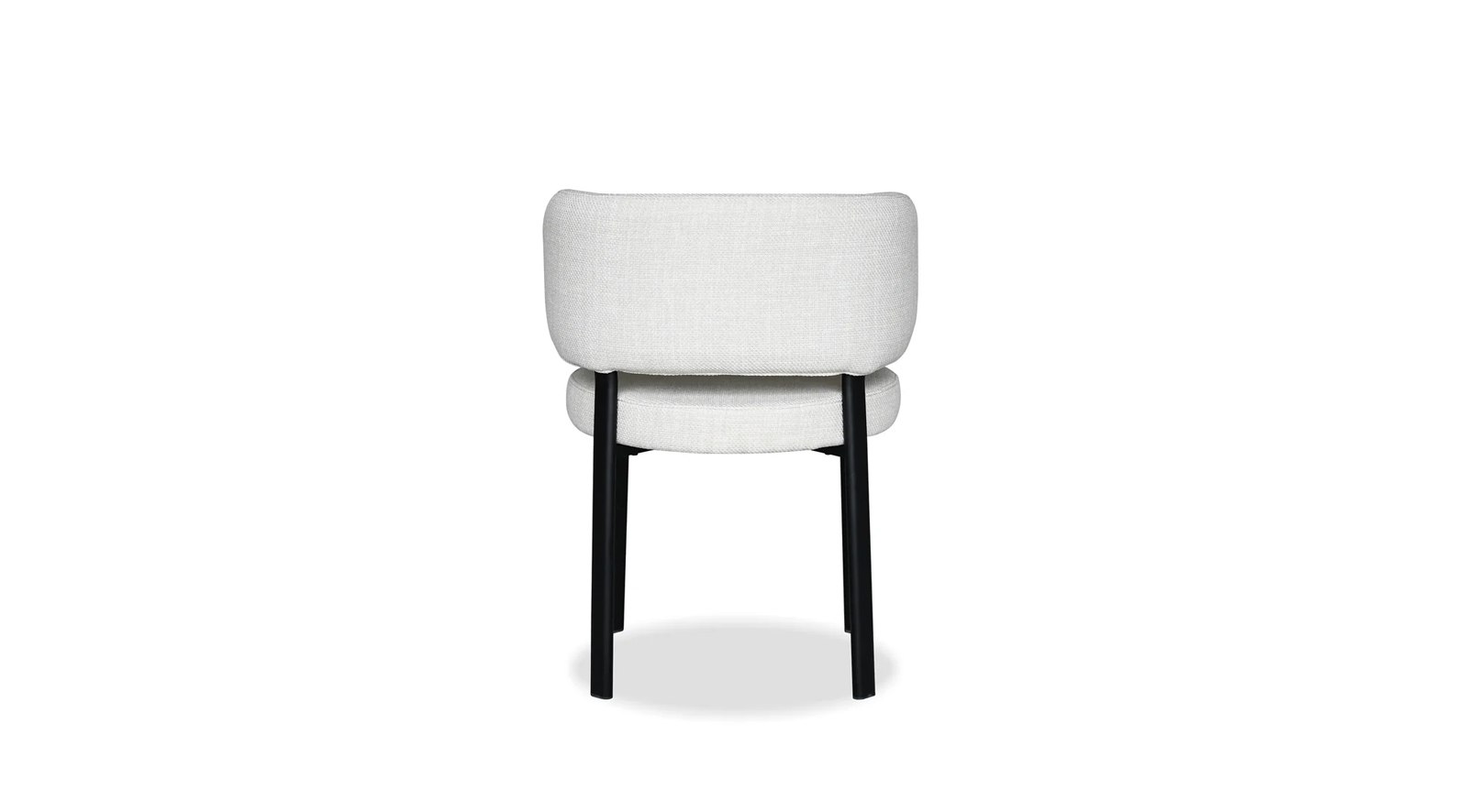 Lily Dining Chair- Alabaster Hopsack - Image 5