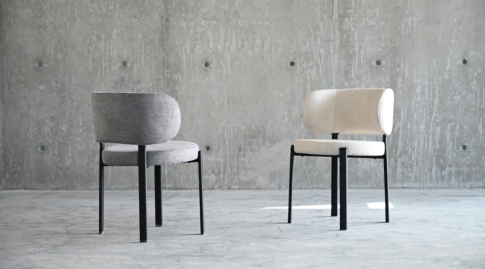 Lily Dining Chair- Alabaster Hopsack - Image 7