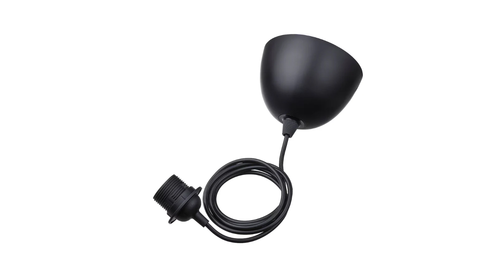 D Bodhi Horn Pendant Large - Black - Image 3