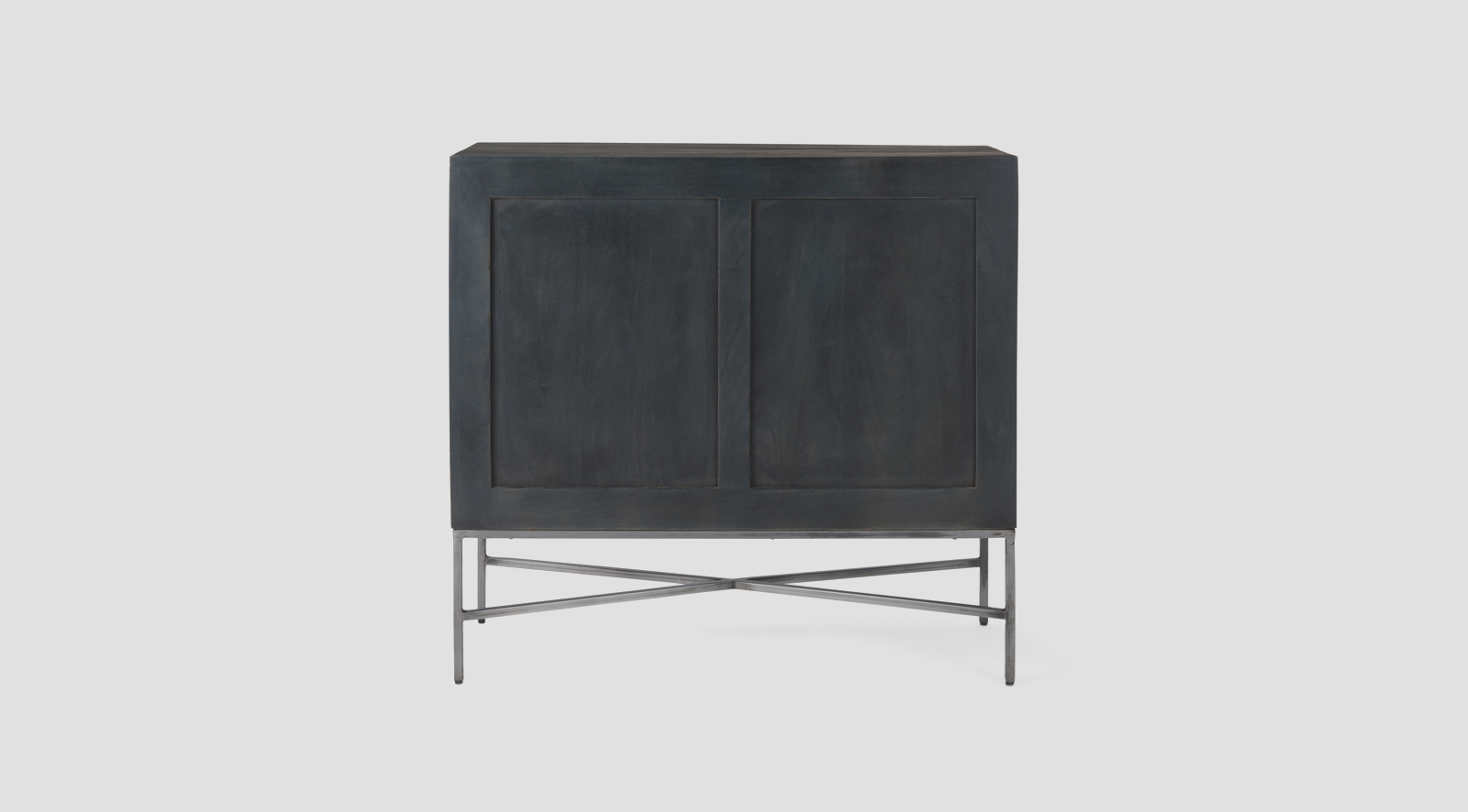 Hogarth 36.0L x 16.0W x 34.0H 2 Door Dark Accent Cabinet - Image 6