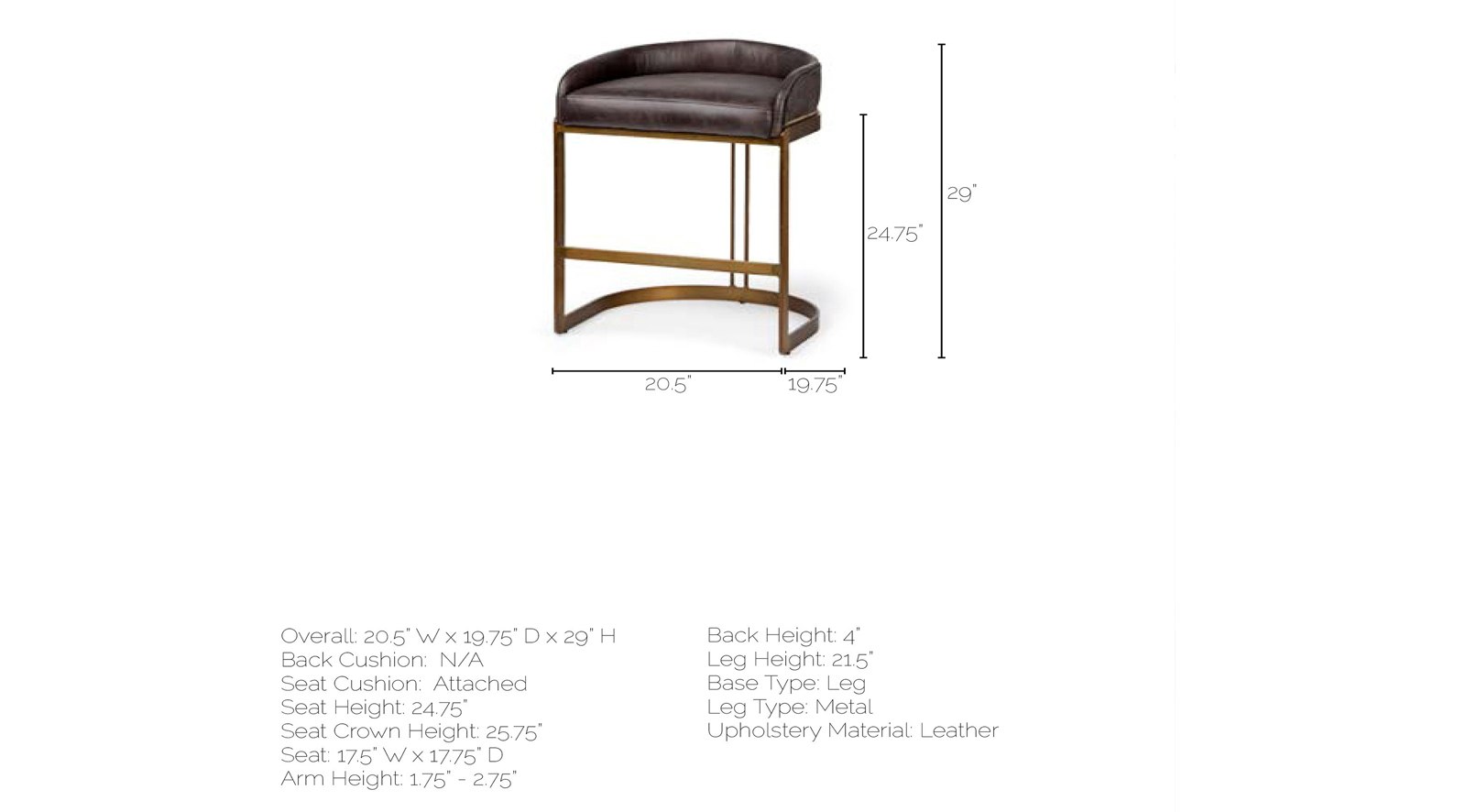 Hollyfield Counter Stool - Image 11