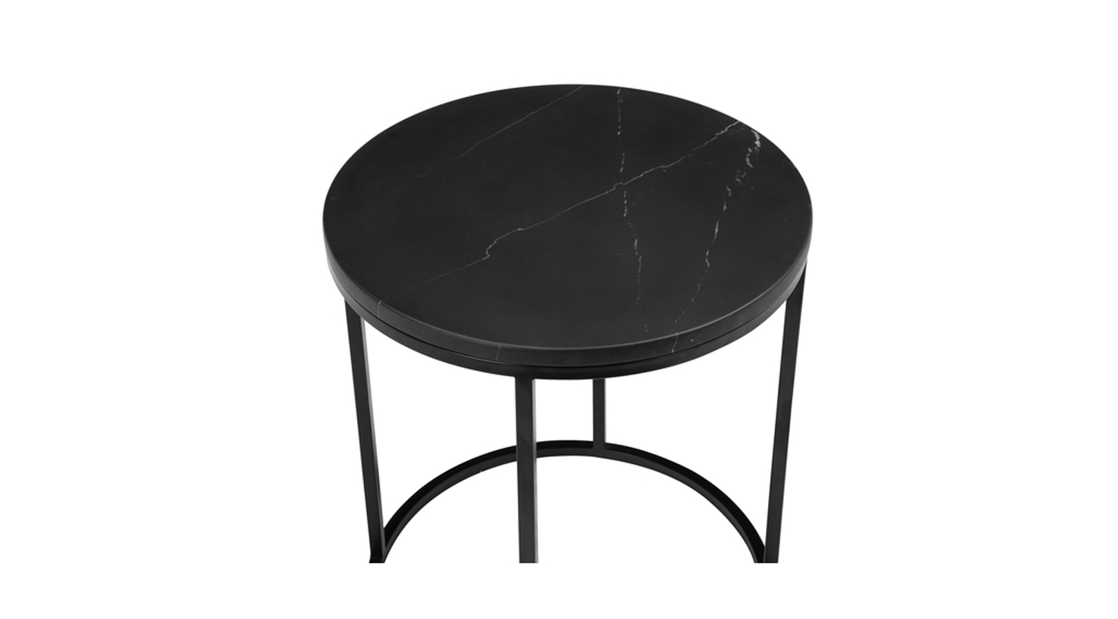 Onix Round End Table Black - Image 3