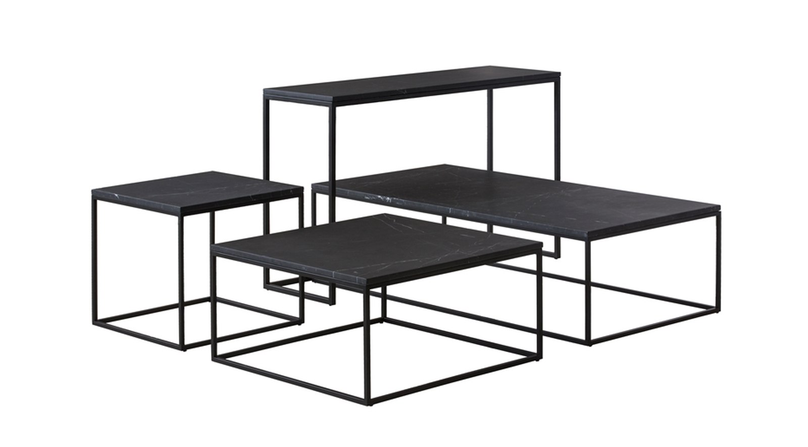 Onix Square Coffee Table Black - Image 5