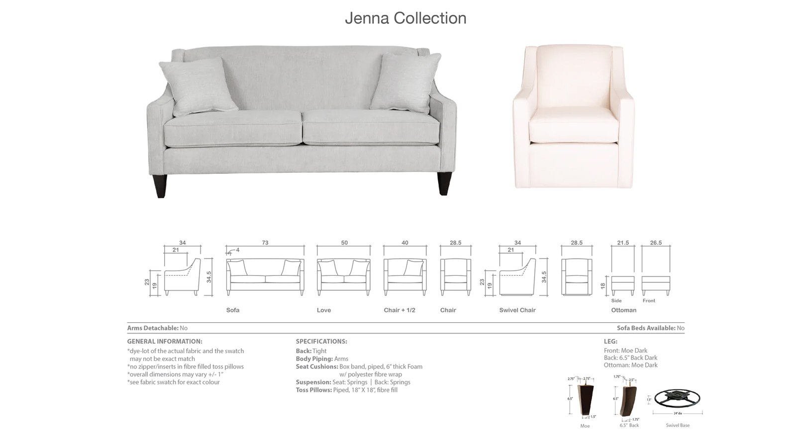 Jenna Sofa - Image 5