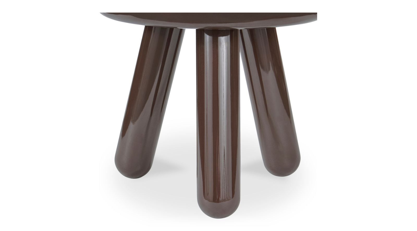 Joy Accent Table- Dark Brown - Image 7