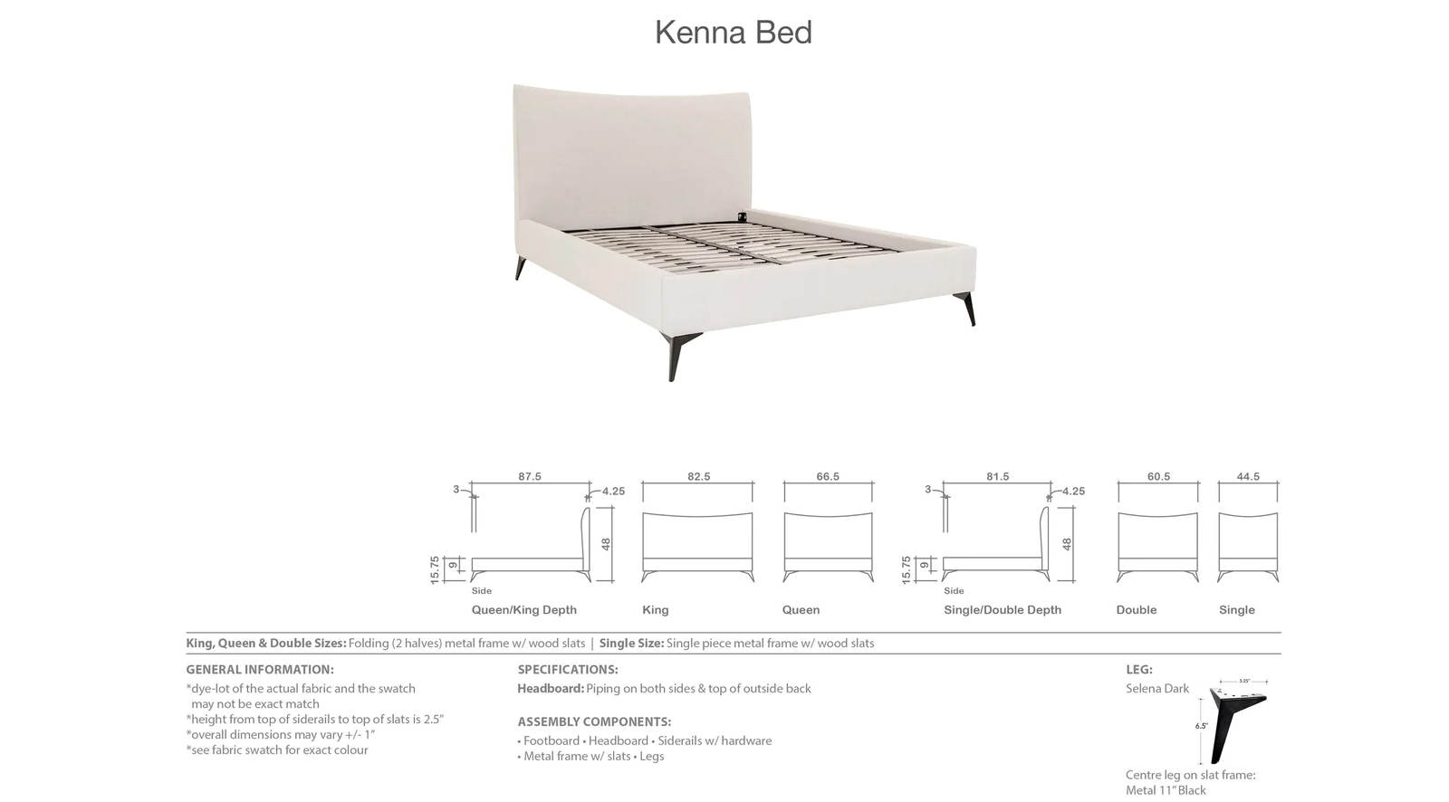 Kenna Bed - Image 3