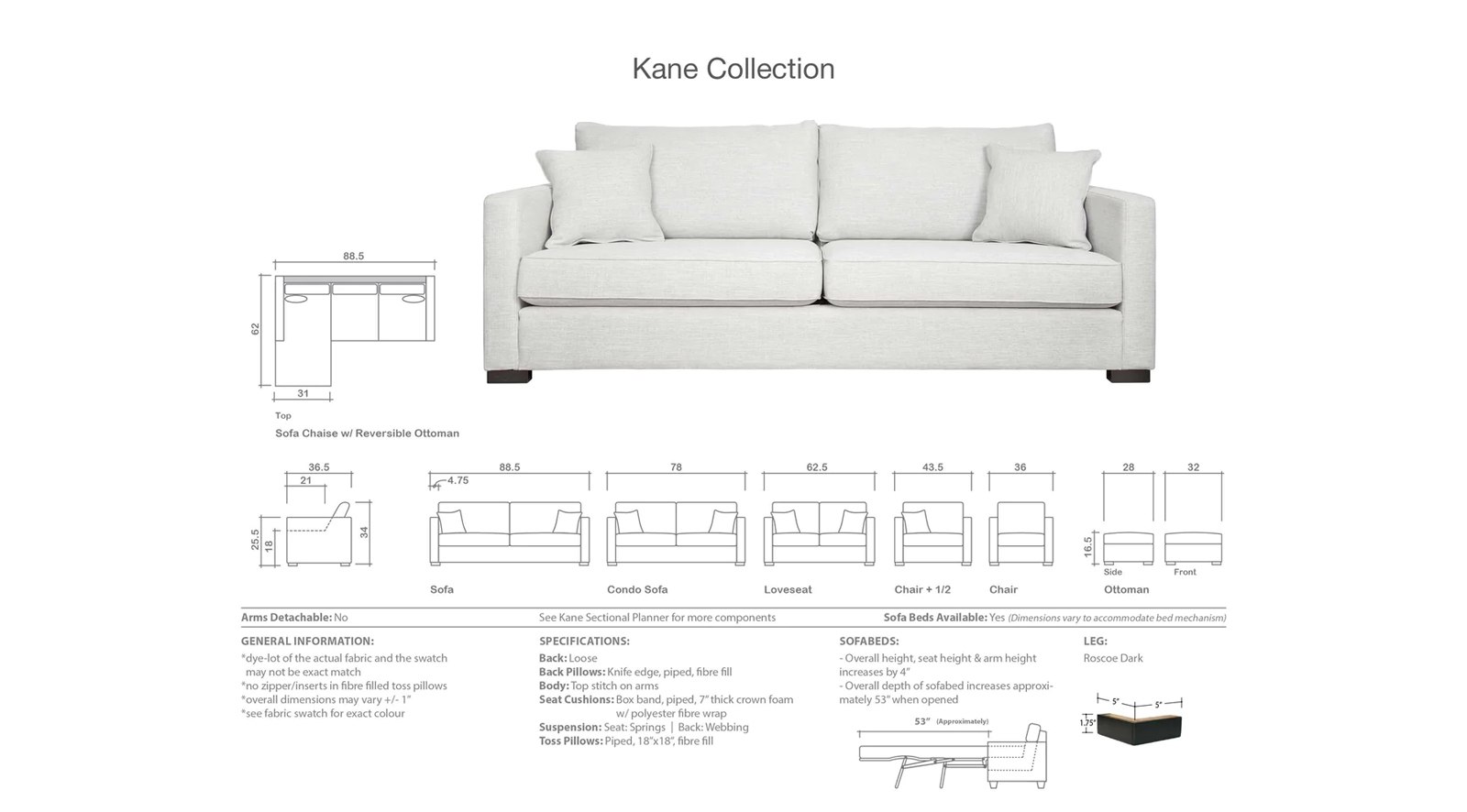 Kane Sofa - Image 7