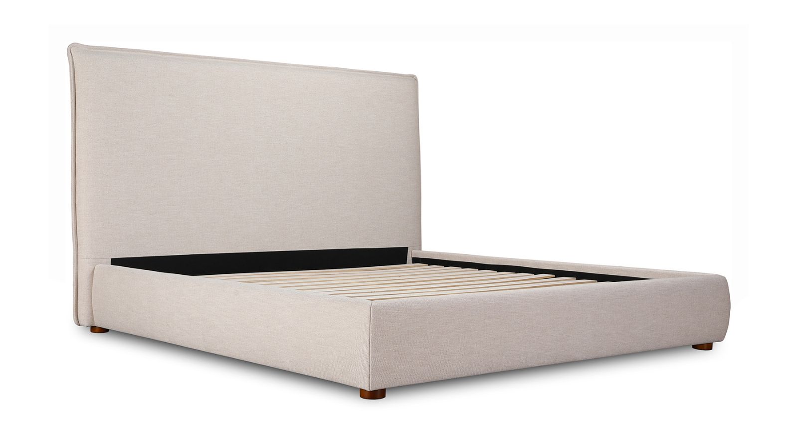 LUZON QUEEN BED TALL HEADBOARD WHEAT - Image 5