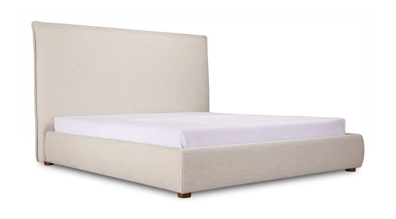 LUZON QUEEN BED TALL HEADBOARD WHEAT - Image 7