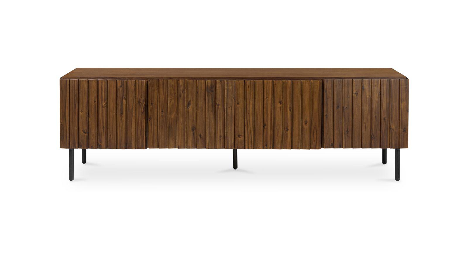 Lincoln Media Cabinet Brown