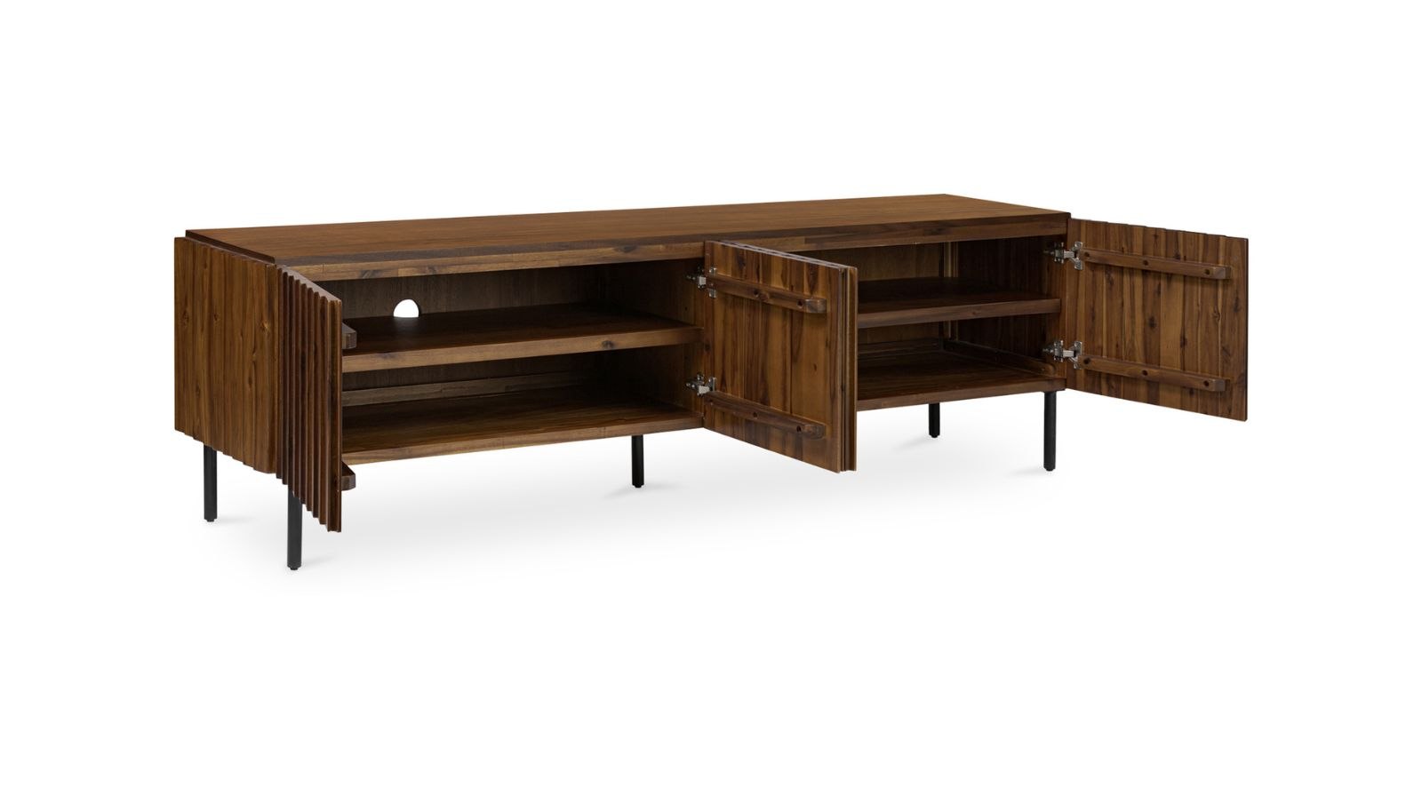 Lincoln Media Cabinet Brown - Image 11